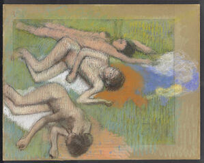 After the Bath, Three Nude Women