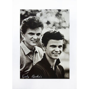E is for Everly Brothers, from Alphabet Series