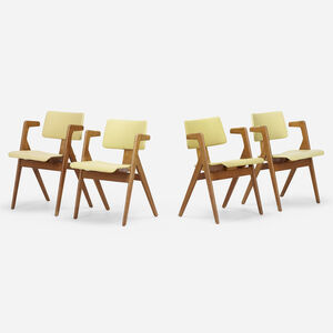 Hillestak armchairs, set of four