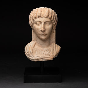 Roman Marble Bust of Empress Julia Mamaea 