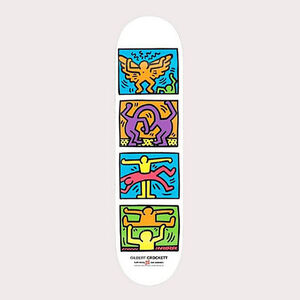 Keith Haring Retrospect Skateboard Deck 