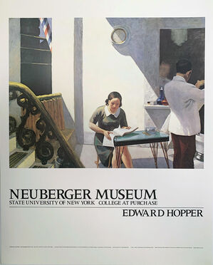 Edward Hopper, Neuberger Museum, State University of New York, College at Purchase Museum Poster