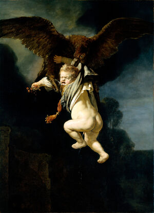 Ganymede in the Claws of the Eagle