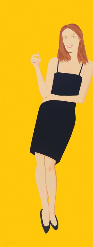 Alex Katz, ‘Sharon From Black Dress’, 2015, Print, 26 Color Silkscreen, Vertu Fine Art