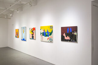 Painting the Japanese Blues: Introducing Issei Nishimura, installation view