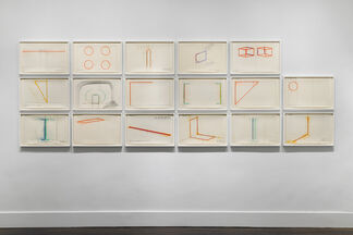Stephen Antonakos: Project Drawings, 1967-73, installation view