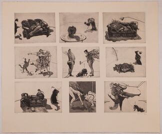 WILLIAM KENTRIDGE:  Important Works (1979-1991) from an Outstanding Collection, installation view