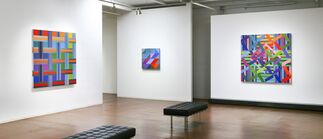 Andrew Huffman "Modulated: Color and Structure", installation view