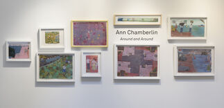 Ann Chamberlin's "Around and Around", installation view