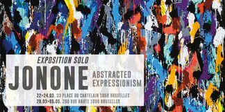 ABSTRACTED EXPRESSIONISM By JONONE, installation view