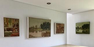 Lincoln Perry: Places in Time. & Kathryn Keller: Interiors and Landscapes, installation view