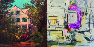 Juxtaposed: Impressionism~Abstraction, installation view