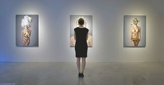 PERSONA paintings by Anna Halldin Maule, installation view