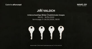 Jiří Valoch. Subliminal Images, installation view