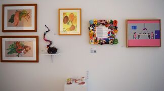 At the Table, installation view