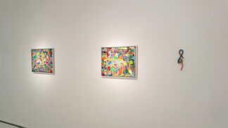 Joyce Robins - Clay and Paint, installation view