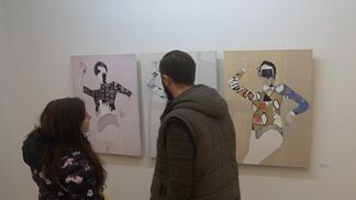 Solo Show of Temo Javakhi, installation view
