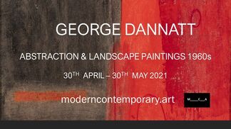 George Dannatt: Abstraction & Landscape 1960's, installation view