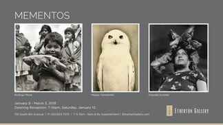 Mementos: Rodrigo Moya, Masao Yamamoto and Graciela Iturbide, installation view