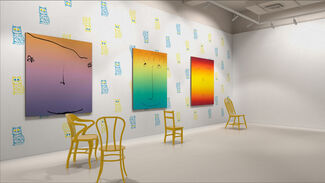 The John Armleder and Rob Pruitt Show - VSpace, installation view