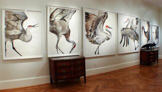 The Choreography of Cranes: A Study of Motion, installation view