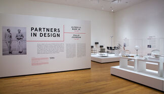Partners In Design: Alfred H. Barr Jr. and Philip Johnson, installation view