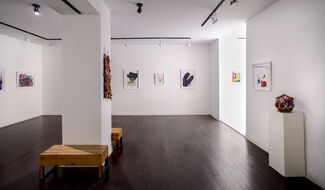 Échafaudages, installation view