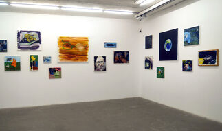Behind all this Hides a Great Happiness, installation view