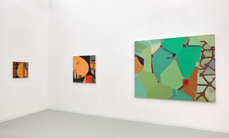 Mike Childs  The Journey: Grids, Color and Curvilinear forms, 2004 to 2020, installation view