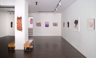Échafaudages, installation view