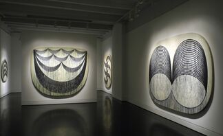 STEVEN CUSHNER: The Shaped Paintings, 1991 - 1993, installation view