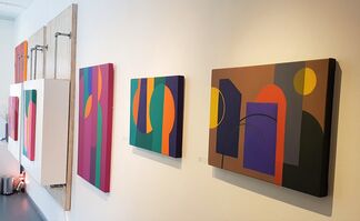 Cerbera Gallery Presents: "Circular Logic" by Susan Kiefer, installation view