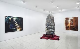 Dan Colen: First they exchanged anecdotes and inclinations, installation view