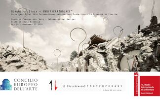 Borghi of Italy – #NO(F)EARTHQUAKE”. Collateral Event of the 16th International Architecture Exhibition – La Biennale di Venezia., installation view