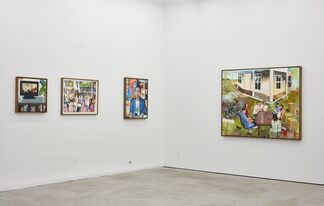 CELESTE DUPUY-SPENCER | AND A WHEEL ON THE TRUCK, installation view