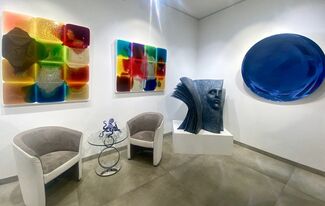 Milan Houser. Gravitational Painting, installation view