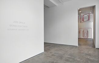 Jose Dávila: Stones Don't Move, installation view