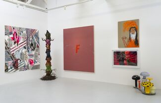 Flaming June VII (Flaming Creatures), installation view