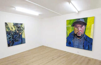 The Three Castles, installation view