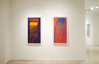 Pat Steir: Hand-Painted Monotypes, installation view