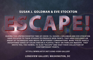 ESCAPE - Susan J. Goldman and Eve Stockton, installation view