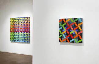 Andrew Huffman "Modulated: Color and Structure", installation view