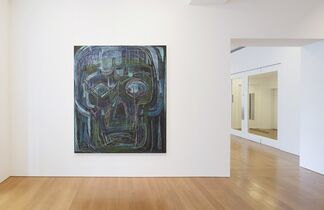 Thomas Houseago: Psychedelic Brothers - Drawn Paintings, installation view
