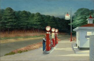 Edward Hopper, installation view