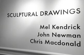 Sculptural Drawings, installation view