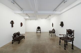 Goncalo Mabunda, 'The Messenger', installation view