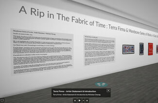 A Rip In The Fabric of Time, installation view