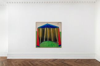 Markus Lüpertz: Tent Paintings, 1965, installation view