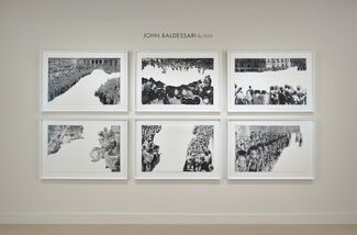 John Baldessari: Crowds & Recent Works, installation view