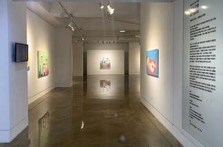 The 25th solo Invitation exhibition  YI, SOONGU -  flower, laughing flowers, installation view